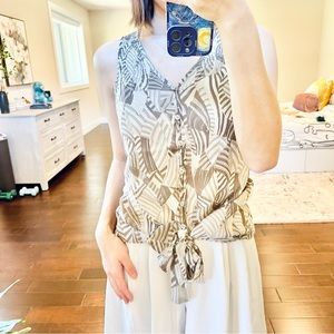 Banana Republic Factory Sleeveless Blouse